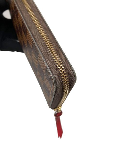 LOUIS VUITTON（ルイ ヴィトン）LOUIS VUITTON (ルイ ヴィトン) ポルトフォイユ･クレマンス ダミエ ブラウンの古着・服飾アイテム