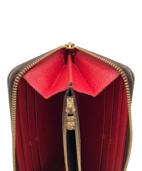LOUIS VUITTON（ルイ ヴィトン）LOUIS VUITTON (ルイ ヴィトン) ポルトフォイユ･クレマンス ダミエ ブラウンの古着・服飾アイテム