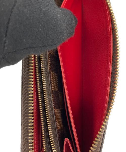 LOUIS VUITTON（ルイ ヴィトン）LOUIS VUITTON (ルイ ヴィトン) ポルトフォイユ･クレマンス ダミエ ブラウンの古着・服飾アイテム