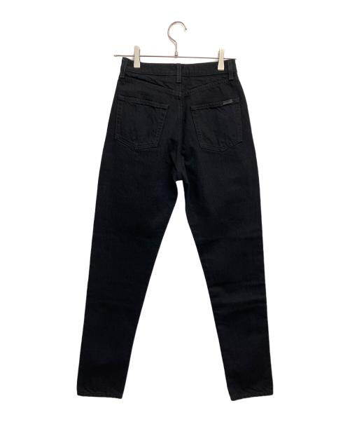 Saint Laurent Paris（サンローランパリ）Saint Laurent Paris (サンローランパリ) スキニーデニムパンツ ブラック サイズ:SIZE 61cmの古着・服飾アイテム