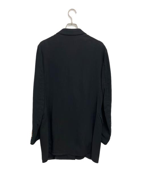 GIORGIO ARMANI（ジョルジョアルマーニ）GIORGIO ARMANI (ジョルジョアルマーニ) ダブルロングコート ブラック サイズ:50の古着・服飾アイテム