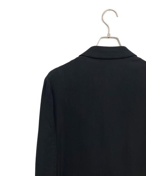 GIORGIO ARMANI（ジョルジョアルマーニ）GIORGIO ARMANI (ジョルジョアルマーニ) ダブルロングコート ブラック サイズ:50の古着・服飾アイテム