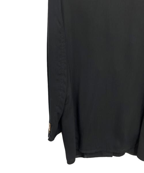 GIORGIO ARMANI（ジョルジョアルマーニ）GIORGIO ARMANI (ジョルジョアルマーニ) ダブルロングコート ブラック サイズ:50の古着・服飾アイテム