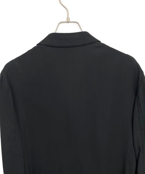 GIORGIO ARMANI（ジョルジョアルマーニ）GIORGIO ARMANI (ジョルジョアルマーニ) ダブルロングコート ブラック サイズ:50の古着・服飾アイテム