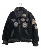 AVIREXアヴィレックス）の古着「TOP GUN RETRO BOA」｜ブラック