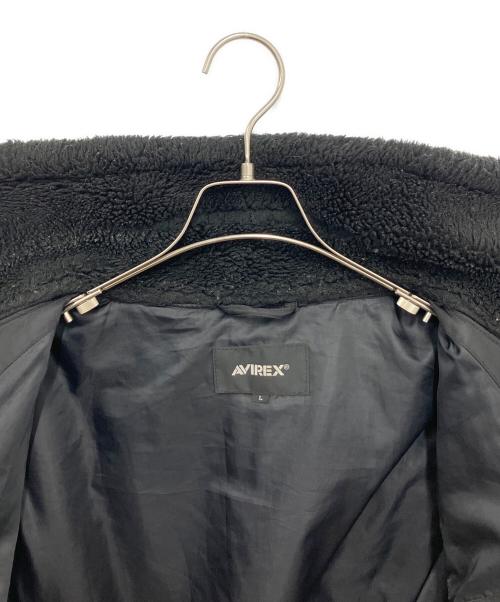 AVIREX（アヴィレックス）AVIREX (アヴィレックス) TOP GUN RETRO BOA ブラック サイズ:Lの古着・服飾アイテム