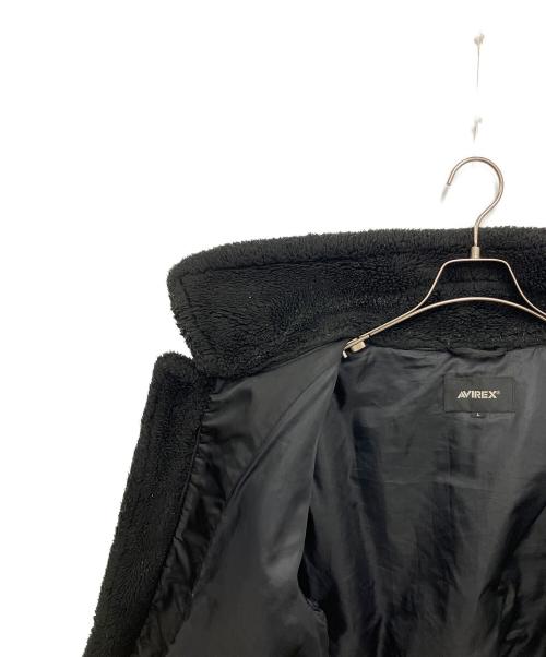 AVIREX（アヴィレックス）AVIREX (アヴィレックス) TOP GUN RETRO BOA ブラック サイズ:Lの古着・服飾アイテム
