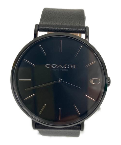 COACH（コーチ）COACH (コーチ) リストウォッチ ブラックの古着・服飾アイテム