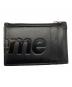 SUPREME (シュプリーム) Leather Zip Card Holder ブラック：20000円