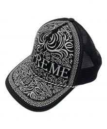 SUPREME（シュプリーム）の古着「Vaquero Mesh Back 5Panel Cap」｜ブラック×シルバー