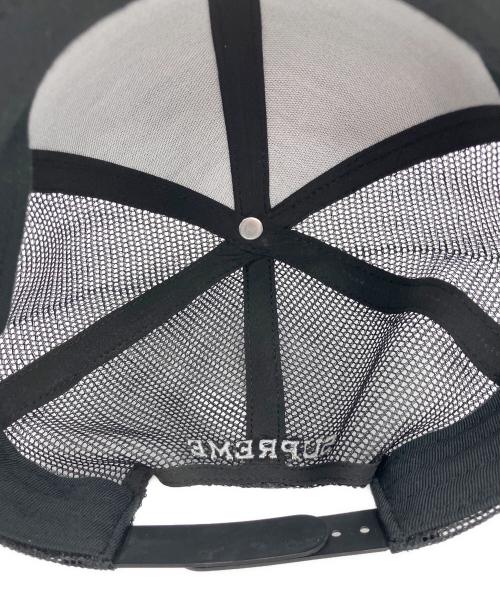 SUPREME（シュプリーム）SUPREME (シュプリーム) Vaquero Mesh Back 5Panel Cap ブラック×シルバーの古着・服飾アイテム