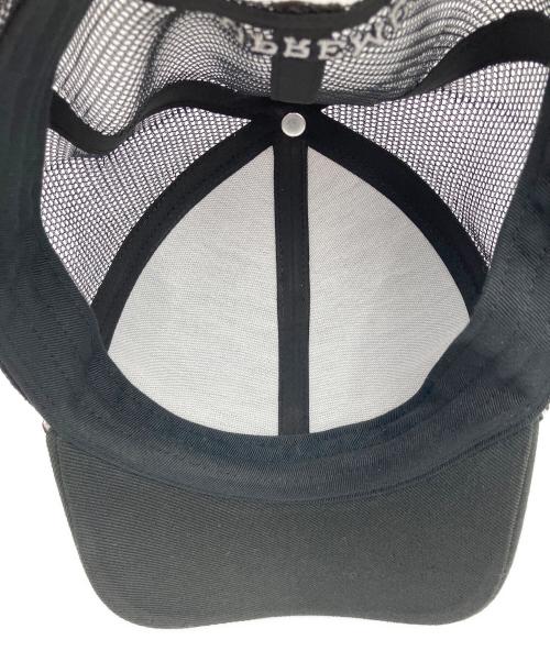 SUPREME（シュプリーム）SUPREME (シュプリーム) Vaquero Mesh Back 5Panel Cap ブラック×シルバーの古着・服飾アイテム