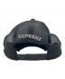 中古・古着 SUPREME (シュプリーム) Vaquero Mesh Back 5Panel Cap ブラック×シルバー：12000円