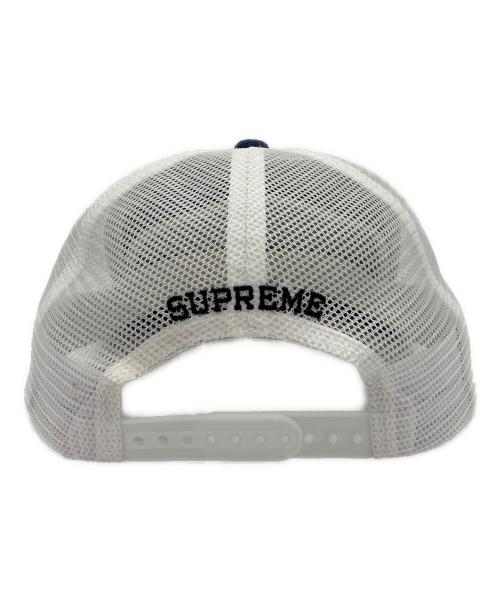 SUPREME（シュプリーム）SUPREME (シュプリーム) Terry Mesh Back 5 Panel ネイビー×ホワイトの古着・服飾アイテム
