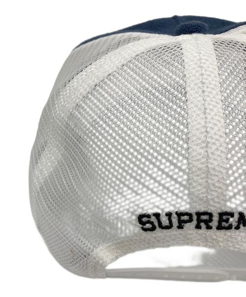 SUPREME（シュプリーム）SUPREME (シュプリーム) Terry Mesh Back 5 Panel ネイビー×ホワイトの古着・服飾アイテム