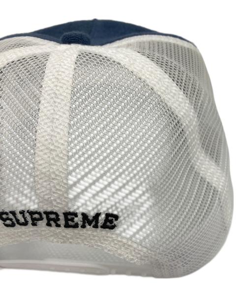 SUPREME（シュプリーム）SUPREME (シュプリーム) Terry Mesh Back 5 Panel ネイビー×ホワイトの古着・服飾アイテム