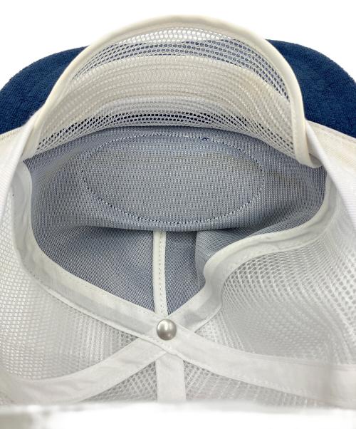 SUPREME（シュプリーム）SUPREME (シュプリーム) Terry Mesh Back 5 Panel ネイビー×ホワイトの古着・服飾アイテム
