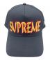 SUPREME (シュプリーム) New Era (ニューエラ) 	Sharp Spellout Adjustable New Era ネイビー×レッド：10000円