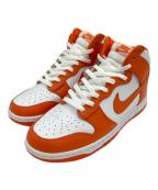 NIKEナイキ）の古着「Dunk High "Orange Blaze"」｜ホワイト×オレンジ