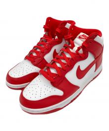 NIKE（ナイキ）の古着「Dunk High "Championship White and Red"」｜レッド×ホワイト