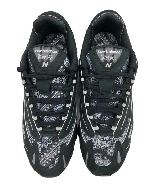 NEW BALANCE（ニューバランス）NEW BALANCE (ニューバランス) New Balance M1000 “Bāṅdhnū” ブラック×ホワイト サイズ:27の古着・服飾アイテム