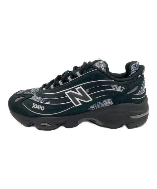 NEW BALANCE（ニューバランス）NEW BALANCE (ニューバランス) New Balance M1000 “Bāṅdhnū” ブラック×ホワイト サイズ:27の古着・服飾アイテム