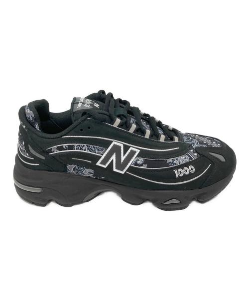 NEW BALANCE（ニューバランス）NEW BALANCE (ニューバランス) New Balance M1000 “Bāṅdhnū” ブラック×ホワイト サイズ:27の古着・服飾アイテム
