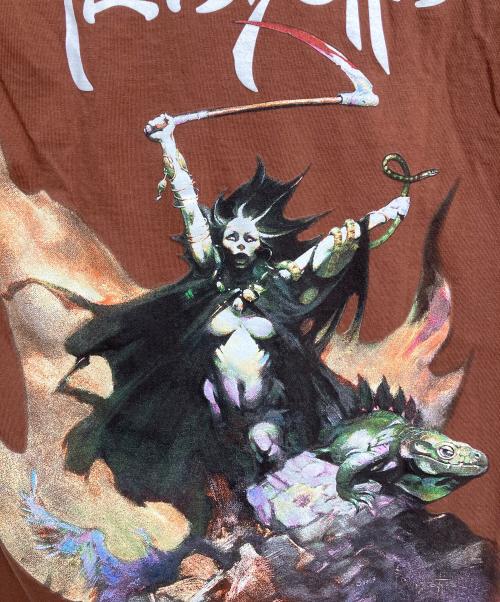 SUPREME（シュプリーム）Supreme (シュプリーム) frank frazetta women With Scythe Tee ブラック サイズ:Sの古着・服飾アイテム