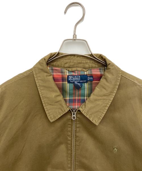 POLO RALPH LAUREN（ポロ・ラルフローレン）POLO RALPH LAUREN (ポロ・ラルフローレン) スイングトップ カーキ サイズ:XXLの古着・服飾アイテム