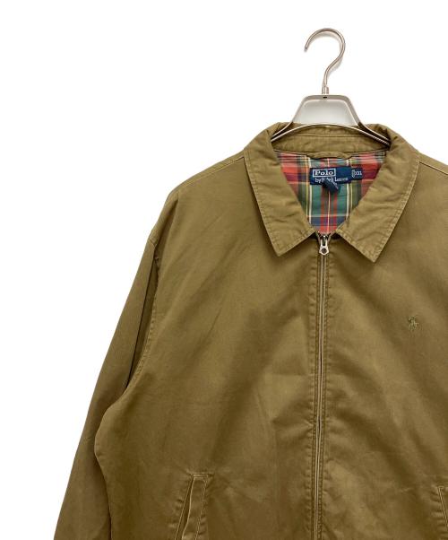 POLO RALPH LAUREN（ポロ・ラルフローレン）POLO RALPH LAUREN (ポロ・ラルフローレン) スイングトップ カーキ サイズ:XXLの古着・服飾アイテム