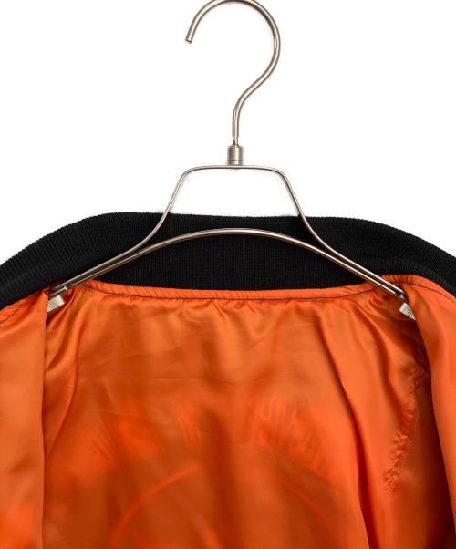 AVIREX（アヴィレックス）AVIREX (アヴィレックス) MA-1ジャケット ブラック×オレンジ サイズ:2XLの古着・服飾アイテム