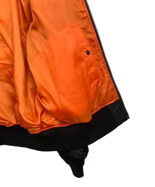 AVIREX（アヴィレックス）AVIREX (アヴィレックス) MA-1ジャケット ブラック×オレンジ サイズ:2XLの古着・服飾アイテム