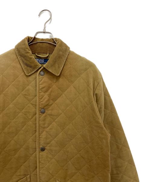 POLO RALPH LAUREN（ポロ・ラルフローレン）POLO RALPH LAUREN (ポロ・ラルフローレン) キルティングジャケット ベージュ サイズ:Mの古着・服飾アイテム