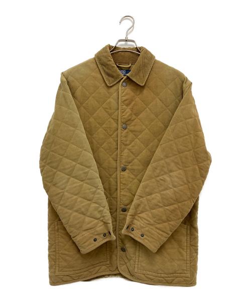 POLO RALPH LAUREN（ポロ・ラルフローレン）POLO RALPH LAUREN (ポロ・ラルフローレン) キルティングジャケット ベージュ サイズ:Mの古着・服飾アイテム