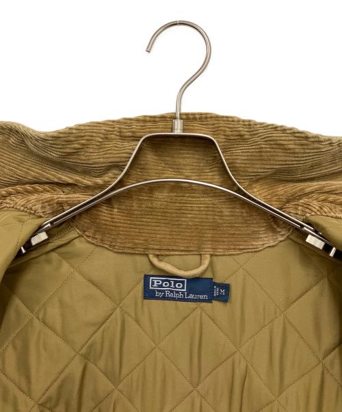 POLO RALPH LAUREN（ポロ・ラルフローレン）POLO RALPH LAUREN (ポロ・ラルフローレン) キルティングジャケット ベージュ サイズ:Mの古着・服飾アイテム