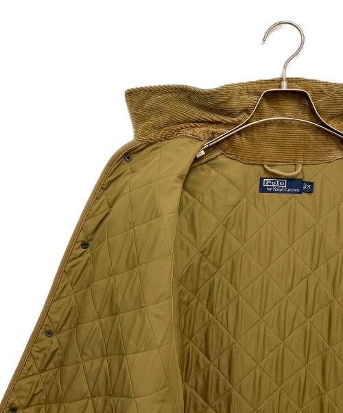 POLO RALPH LAUREN（ポロ・ラルフローレン）POLO RALPH LAUREN (ポロ・ラルフローレン) キルティングジャケット ベージュ サイズ:Mの古着・服飾アイテム