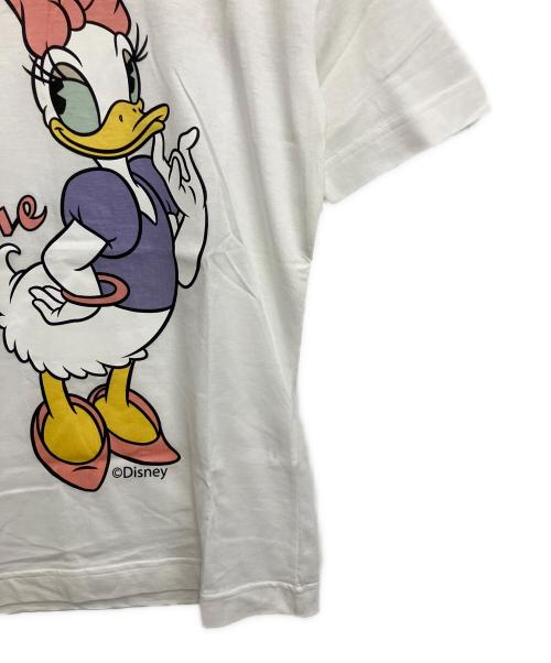 DOLCE & GABBANA（ドルチェ＆ガッバーナ）DOLCE & GABBANA (ドルチェ＆ガッバーナ) DISNEY (ディズニー) 半袖カットソー ホワイト サイズ:SIZE 40の古着・服飾アイテム