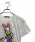 中古・古着 DOLCE & GABBANA (ドルチェ＆ガッバーナ) DISNEY (ディズニー) 半袖カットソー ホワイト サイズ:SIZE 40：5000円
