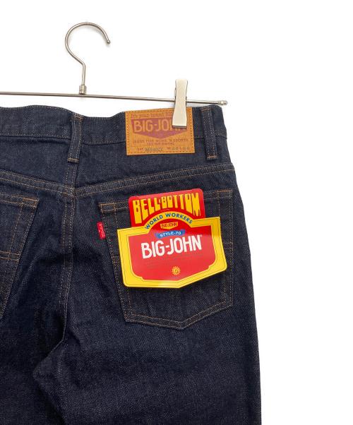 BIG JOHN（ビッグジョン）BIG JOHN (ビッグジョン) デニムパンツ インディゴ サイズ:71cm(W28)の古着・服飾アイテム