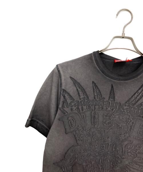 DIESEL（ディーゼル）DIESEL (ディーゼル) 半袖カットソー グレー サイズ:XSの古着・服飾アイテム
