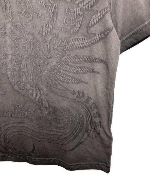 DIESEL（ディーゼル）DIESEL (ディーゼル) 半袖カットソー グレー サイズ:XSの古着・服飾アイテム