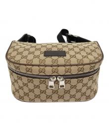 GUCCI（グッチ）の古着「ボディバッグ」｜ベージュ