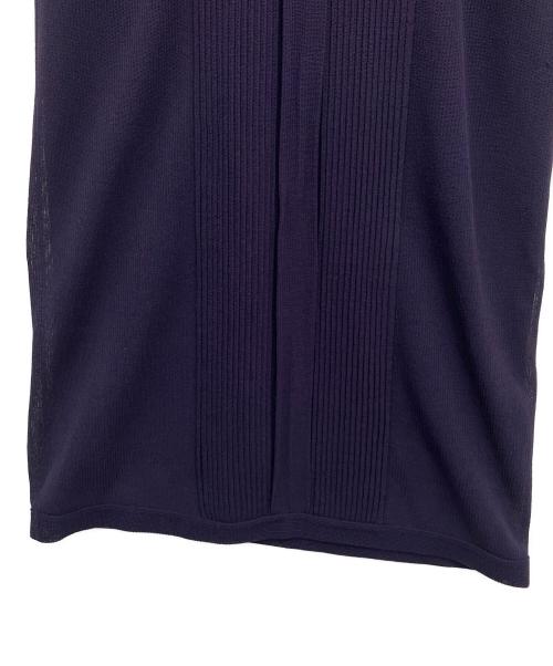 HERMES（エルメス）HERMES (エルメス) ノースリーブ・キャミソールワンピース ネイビー サイズ:SIZE34の古着・服飾アイテム