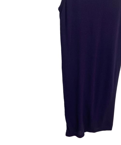 HERMES（エルメス）HERMES (エルメス) ノースリーブ・キャミソールワンピース ネイビー サイズ:SIZE34の古着・服飾アイテム