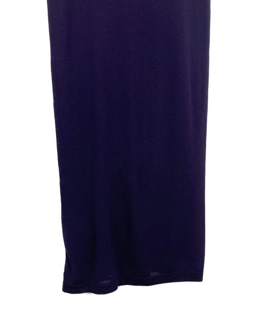 HERMES（エルメス）HERMES (エルメス) ノースリーブ・キャミソールワンピース ネイビー サイズ:SIZE34の古着・服飾アイテム