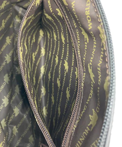 HUNTING WORLD（ハンティングワールド）HUNTING WORLD (ハンティングワールド) ショルダーバッグ ブラックの古着・服飾アイテム