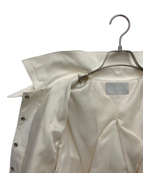 CELFORD（セルフォード）CELFORD (セルフォード) ビッグフードショートトレンチ アイボリー サイズ:ONEの古着・服飾アイテム