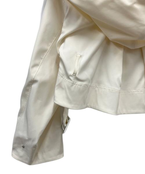 CELFORD（セルフォード）CELFORD (セルフォード) ビッグフードショートトレンチ アイボリー サイズ:ONEの古着・服飾アイテム