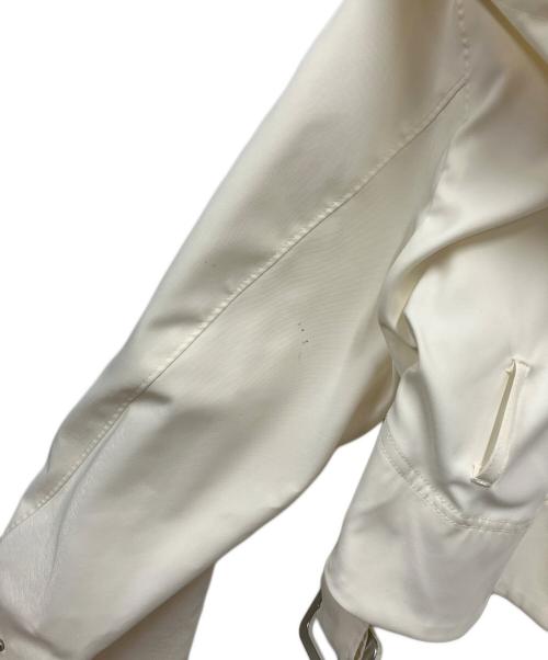 CELFORD（セルフォード）CELFORD (セルフォード) ビッグフードショートトレンチ アイボリー サイズ:ONEの古着・服飾アイテム