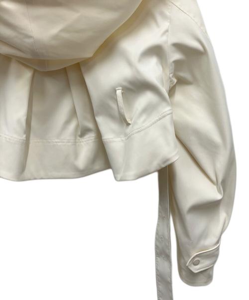 CELFORD（セルフォード）CELFORD (セルフォード) ビッグフードショートトレンチ アイボリー サイズ:ONEの古着・服飾アイテム